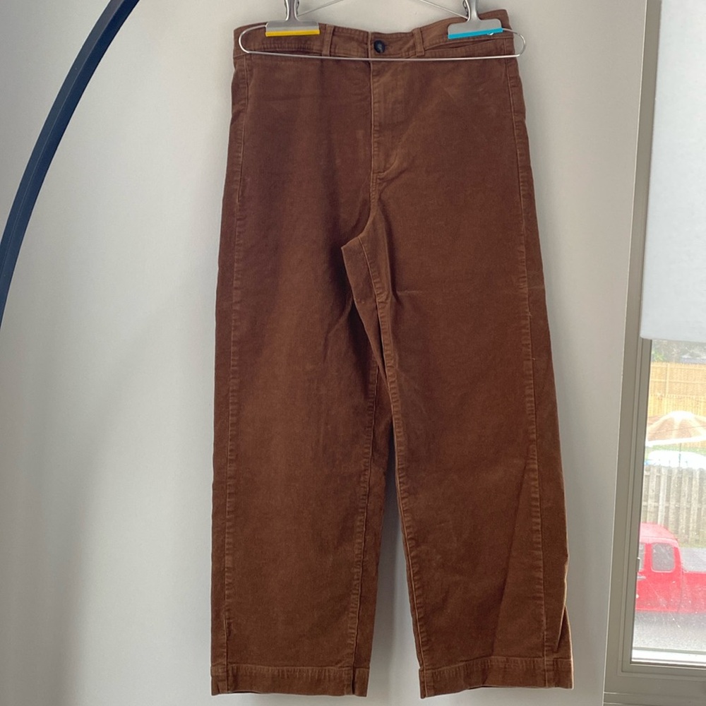 Everlane womens The Sailor Corduroy Pants size 12